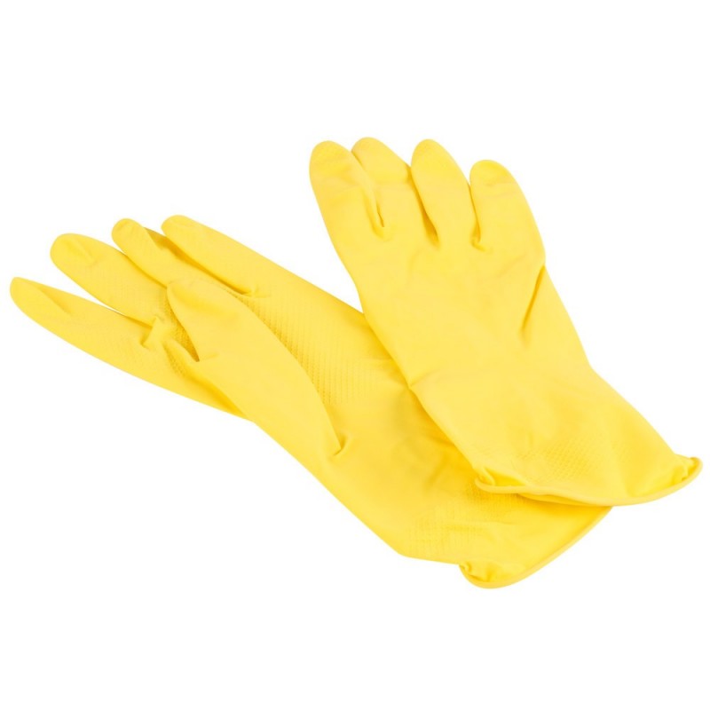 Imported Latex Gloves Yellow